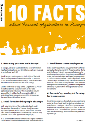 10 Facts about Peasant Agriculture in Europe