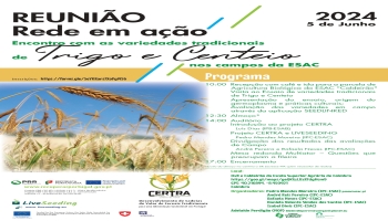 Reunião Rede em ação - Encontro com as variedades tradicionais de Trigo e Centeio